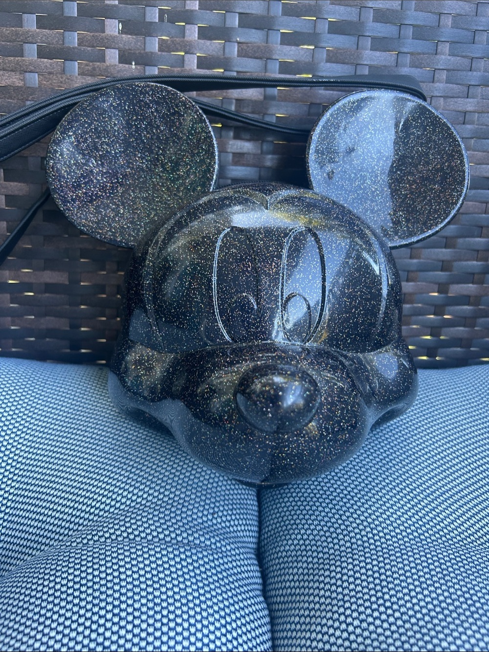 Disney Parks Loungefly Mickey Mouse 3D crossbody bag